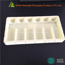 Emballage de plastique pvc Blister flocage